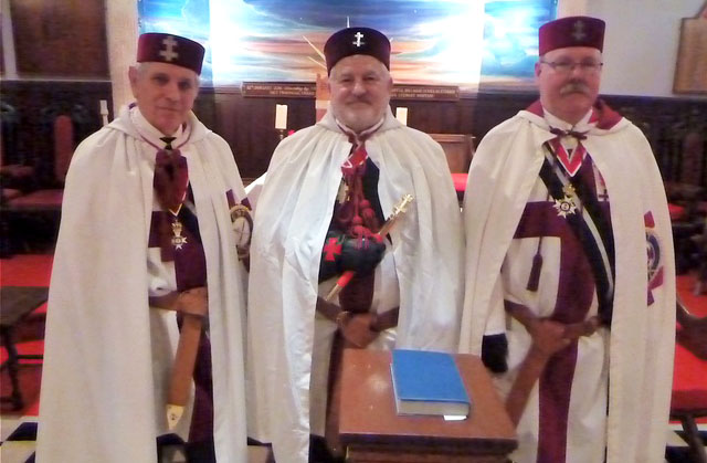 Pilgrims Way Preceptory No.392 finally meets again