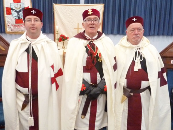 Double Installation for The Preceptory of the Holy Trinity