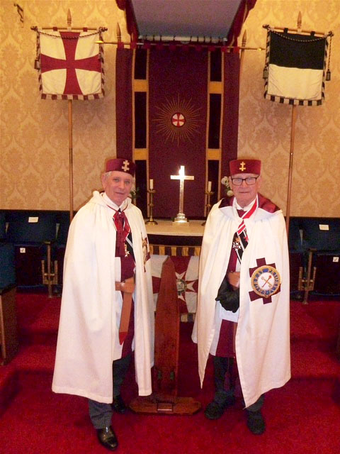 Oakley Preceptory No.555 Installation meeting