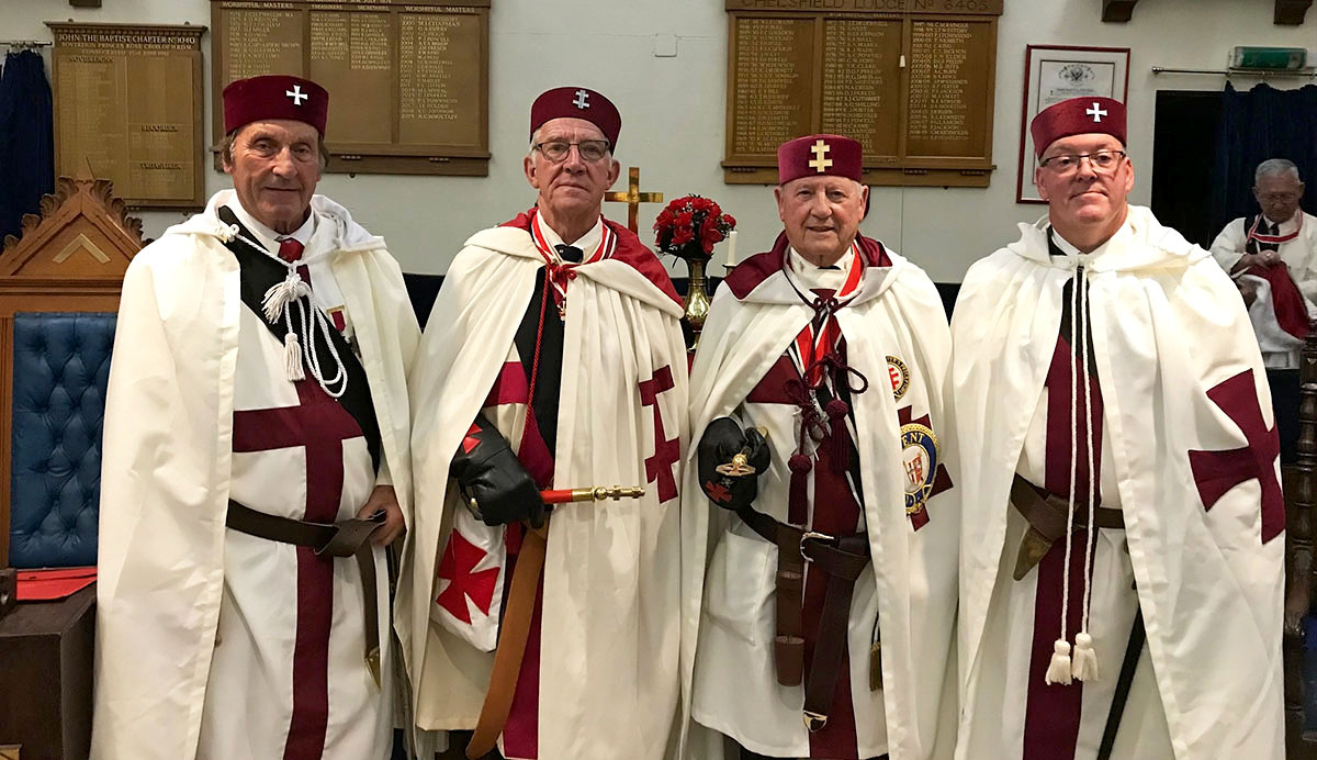 New Knights for the West Kent Preceptory No. 371