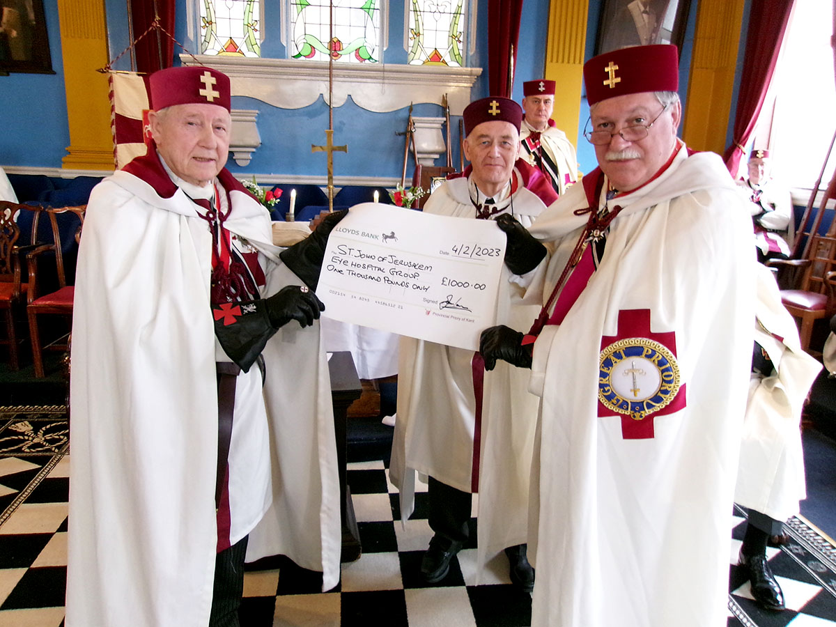 The February meeting of Frederick Friday Preceptory