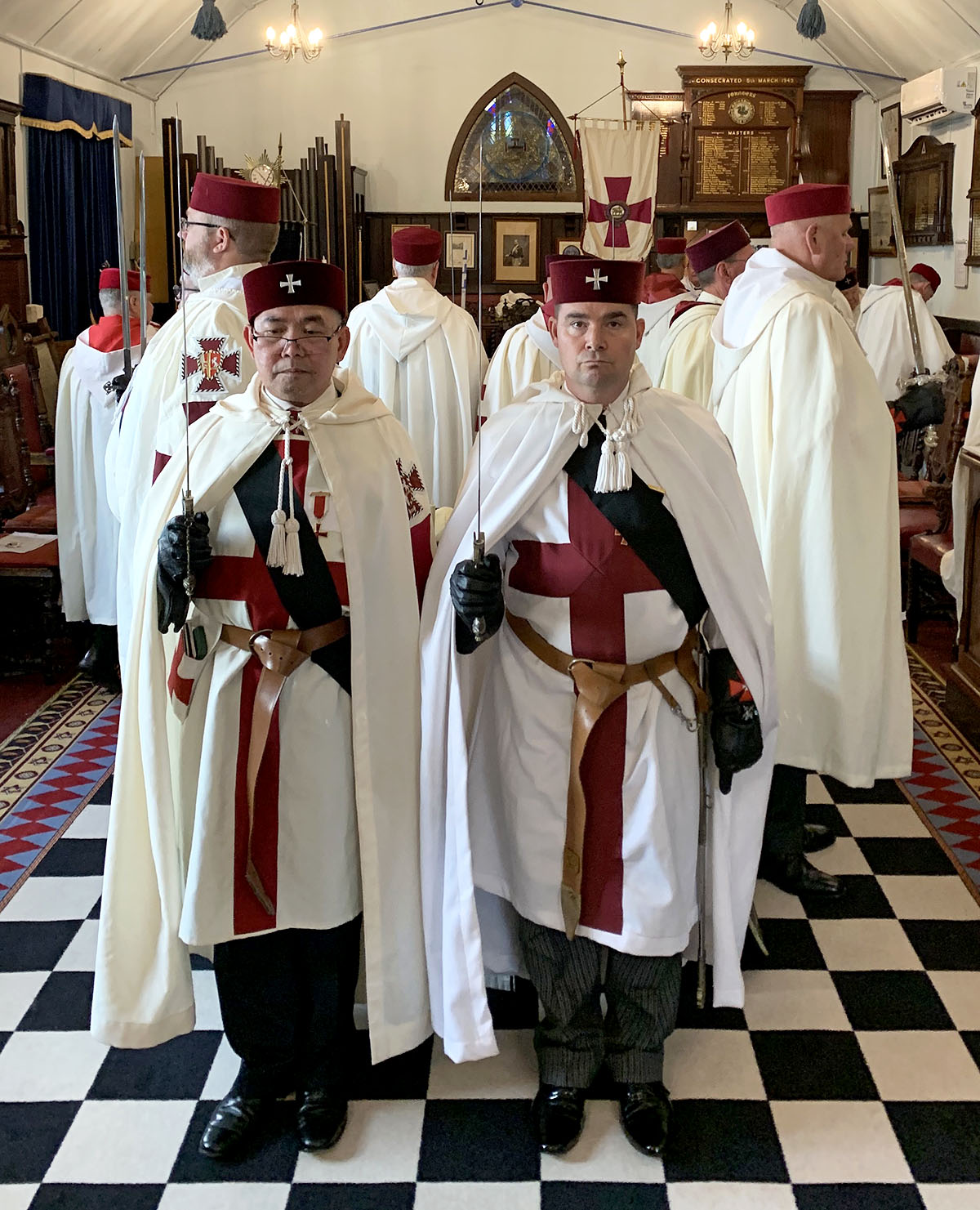 The Provincial Prior visits St. Michael’s Preceptory