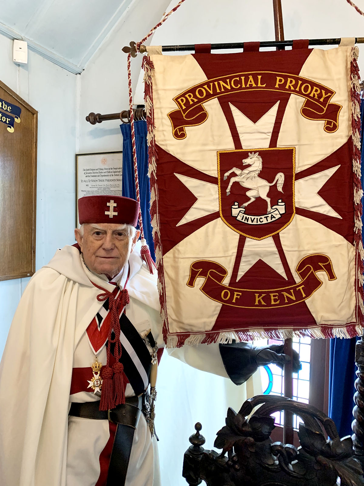 The Provincial Prior visits St. Michael’s Preceptory