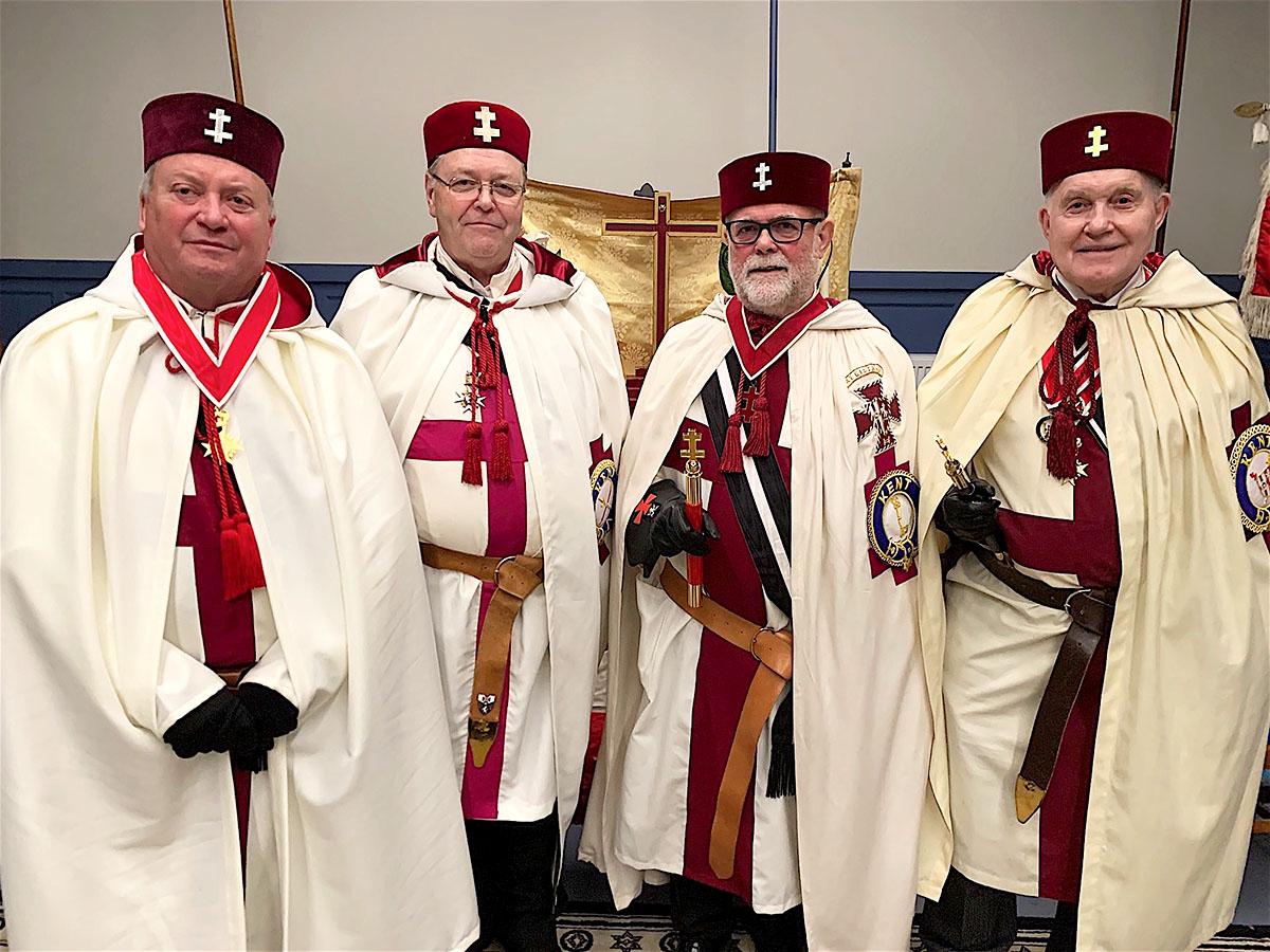 The October meeting of Axstane Preceptory of St. John Jerusalem