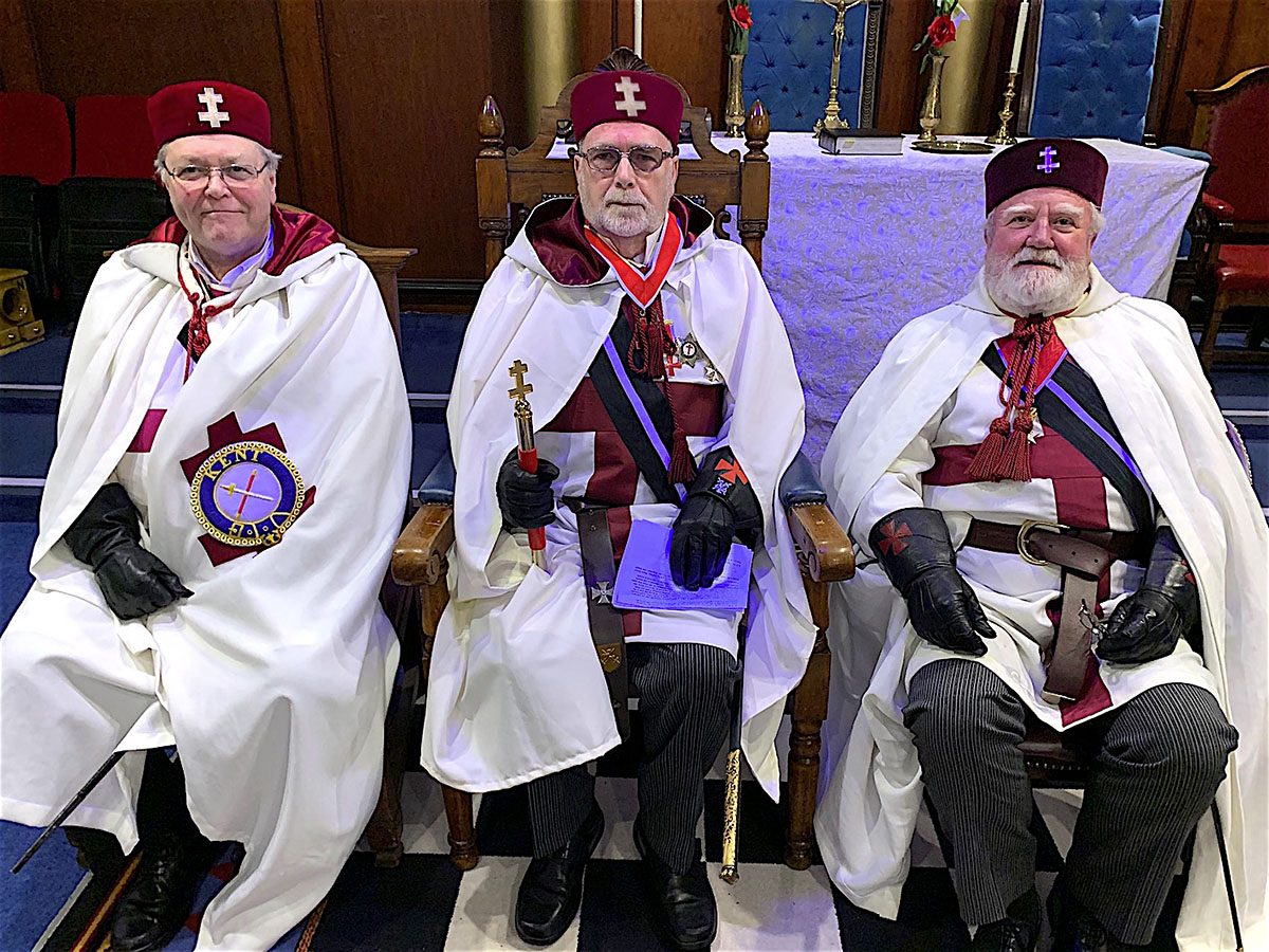 The Installation Meeting of the Kent Preceptory of St. George No.629