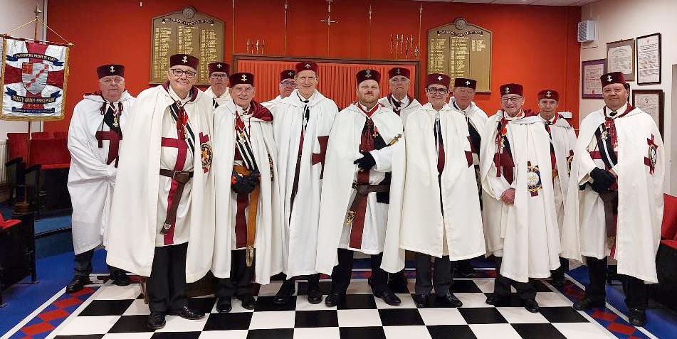 Members of Boxley Abbey Preceptory No.402