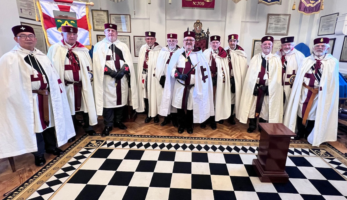 Members of Lord Harris Preceptory