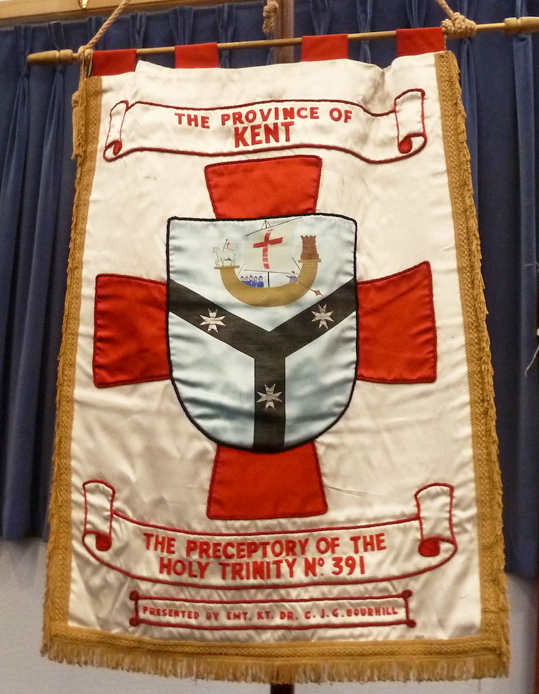 The Holy Trinity Preceptory Banner