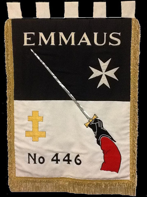 The Emmaus Preceptory No.446 Banner