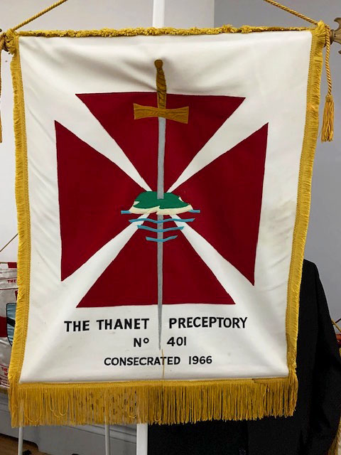 The Thanet Preceptory Banner