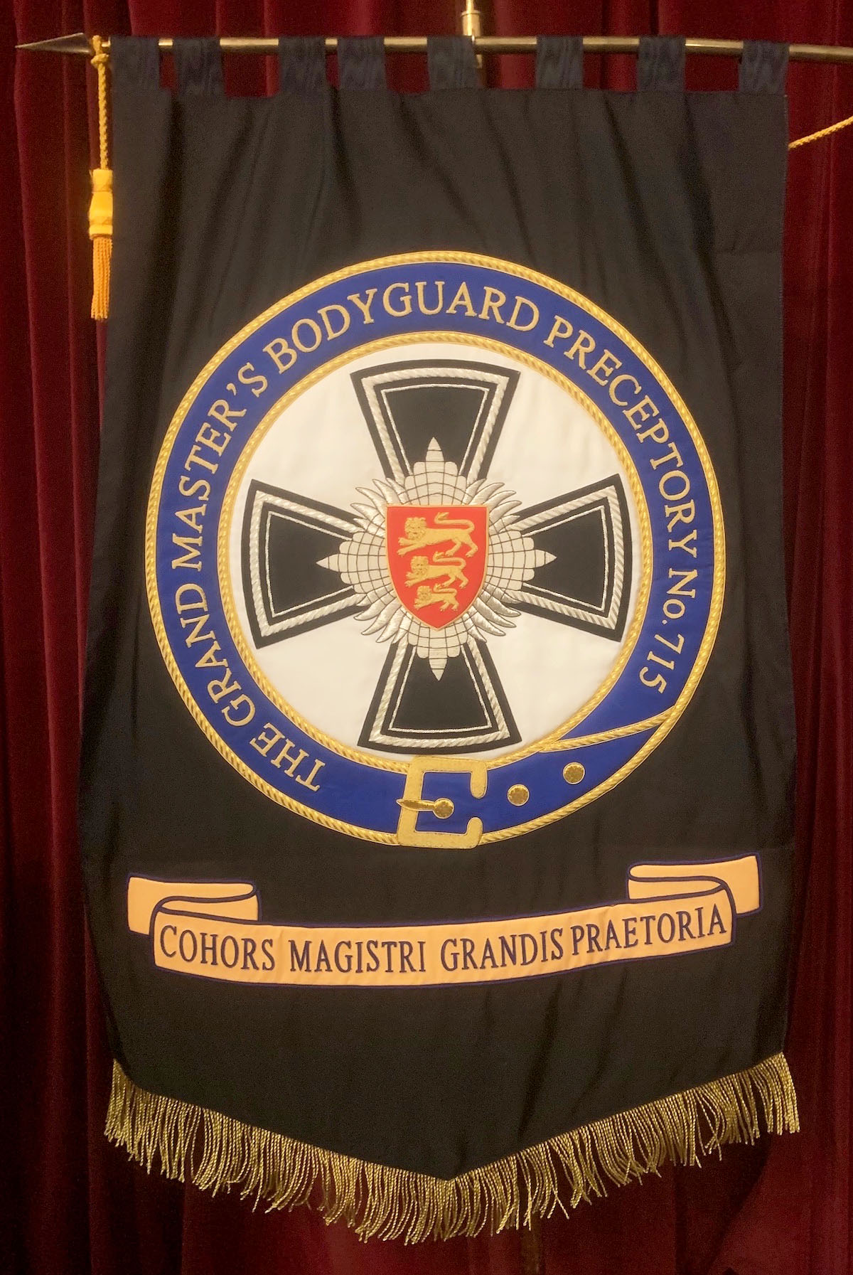 715 Grand Masters Bodyguard Preceptory Banner