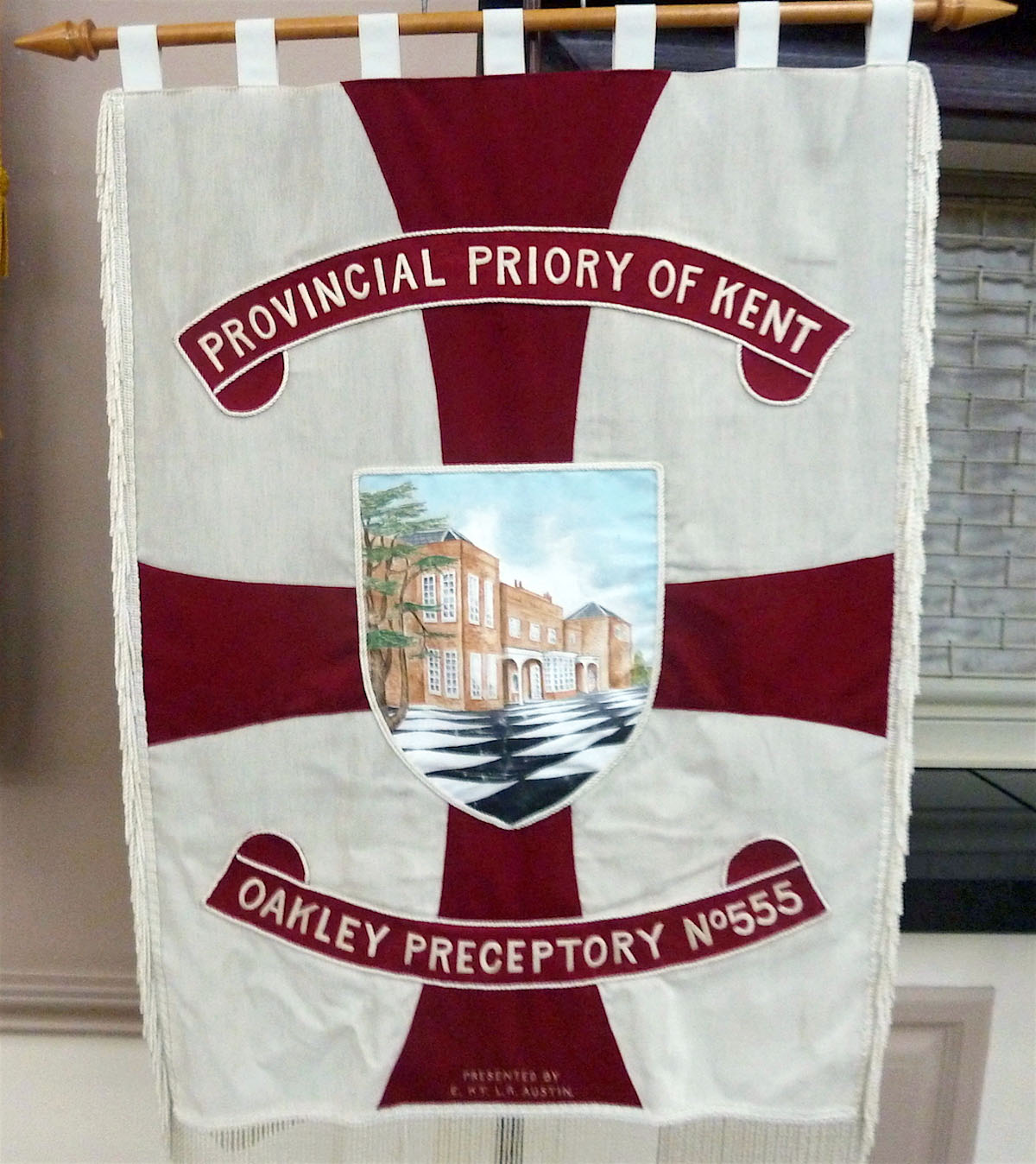 The Oakley Preceptory Banner