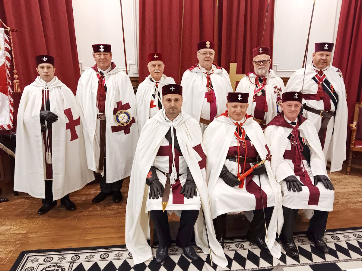 Members of the Lullingstone Preceptory