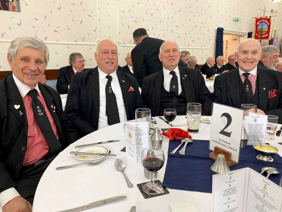 E.Kt. Playford, V.E.Kt. Dean, E.Kt. Purdy & E.Kt. Swinge