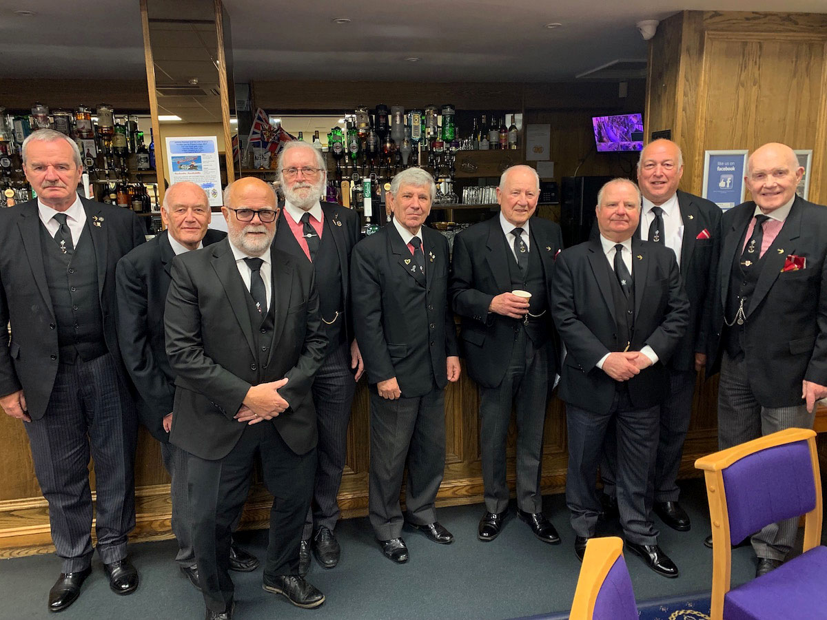 The visiting party from Kent