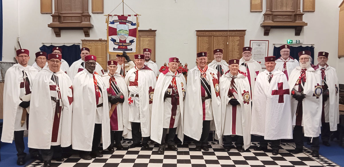 Members of West Kent Preceptory No.371