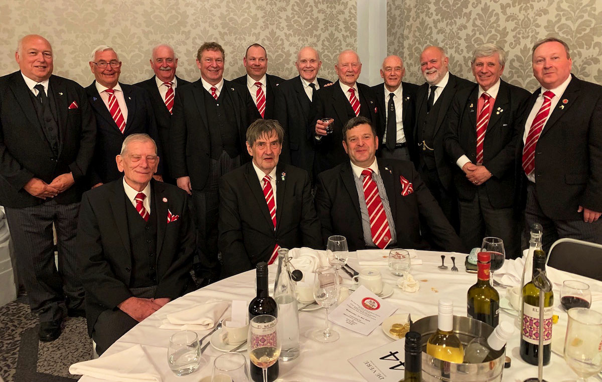 Kent Members at dinner