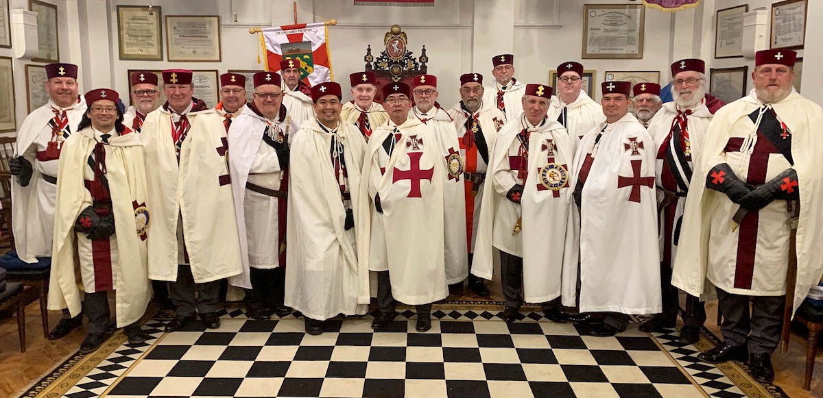 Members of Lord Harris Preceptory N0.475