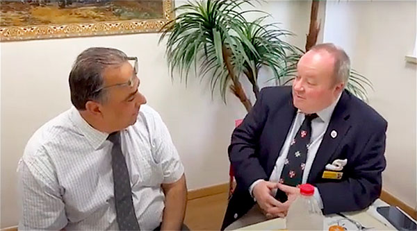Dr. Ahmad Ma'ali CEO & E.Kt.Vernon King