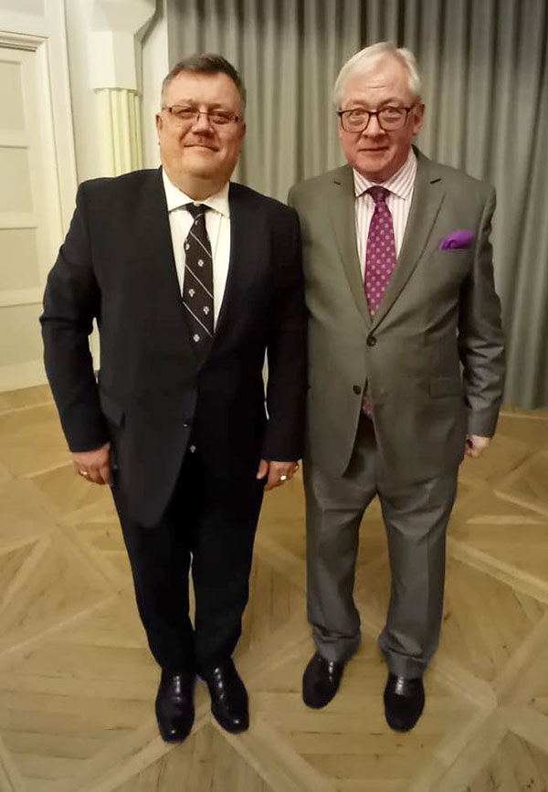 E.Kt. D. Tupchiienko & M.E&S.G. M. Paul.R. Clement O.St.J G.C.T.
